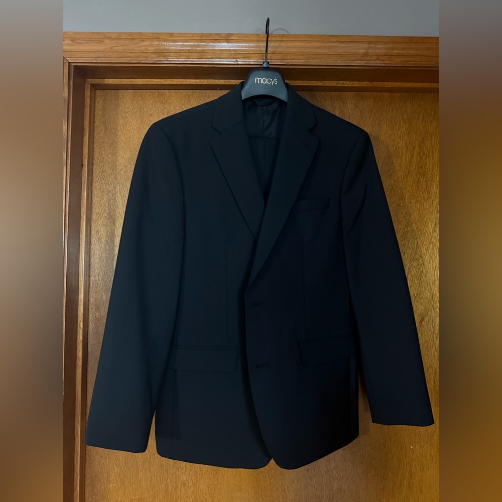 Bar lll Black Slim Fit Suit 38S